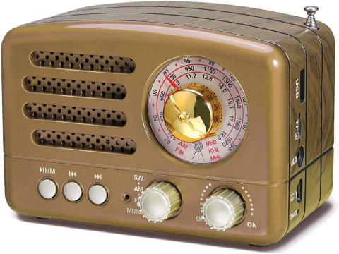 RADIO PRZENOŚNE FM USB AUX MP3 SD PRUNUS J-160