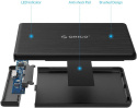 OBUDOWA DYSKU TWARDEGO 2.5" SATA HDD/SSD 3.0 KIESZEŃ OBUDOWA DYSKU TWARDEGO 2.5" SATA HDD/SSD 3.0 KIESZEŃ