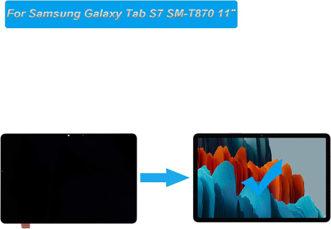 Wyświetlacz Ekran E-YIIIVIL do Samsung Galaxy Tab S7 SM-T870 Wyświetlacz Ekran E-YIIIVIL do Samsung Galaxy Tab S7 SM-T870