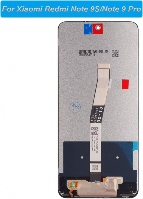 Redmi Note 9S/Redmi Note 9 Pro 6,67 Wyświetlacz LCD Redmi Note 9S/Redmi Note 9 Pro 6,67 Wyświetlacz LCD