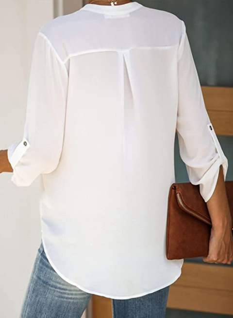 BLUZKA XXL Casual Top koszula damska BLUZKA XXL Casual Top koszula damska
