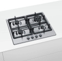 PŁYTA GAZOWA BOSCH PGH6B5B90 SREBRNA PŁYTA GAZOWA BOSCH PGH6B5B90 SREBRNA