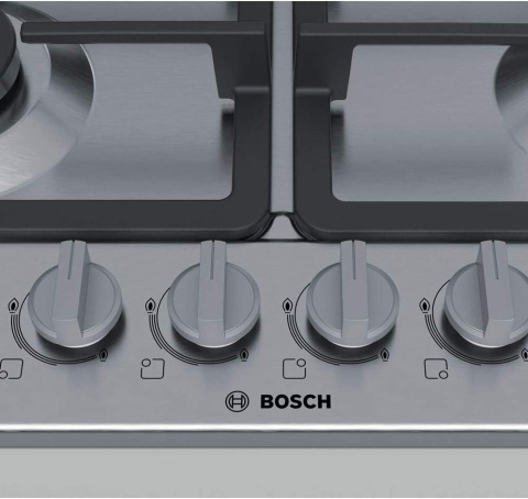 PŁYTA GAZOWA BOSCH PGH6B5B90 SREBRNA PŁYTA GAZOWA BOSCH PGH6B5B90 SREBRNA