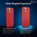 ESR Miękkie etui z MagSafe iPhone 12 czerwony ESR Miękkie etui z MagSafe iPhone 12 czerwony