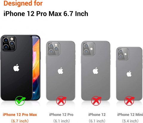 ETUI PANCERNE ODPORNE NA UPADKI DO IPHONE 12 PRO MAX ETUI PANCERNE ODPORNE NA UPADKI DO IPHONE 12 PRO MAX