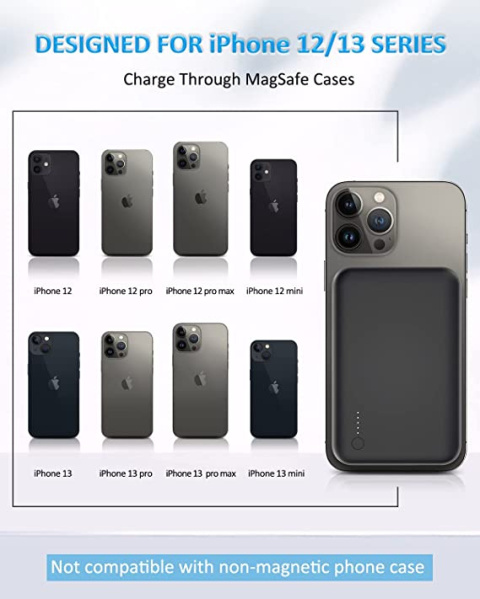 POWERBANK MAGSAFE NA MAGNES DO iPhone 12 PRO MINI MAX POWERBANK MAGSAFE NA MAGNES DO iPhone 12 PRO MINI MAX