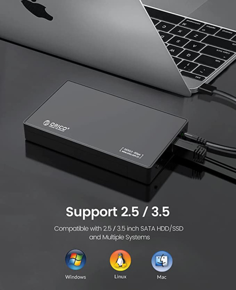 ORICO Zewnętrzna obudowa dysku twardego USB 3.0 ORICO Zewnętrzna obudowa dysku twardego USB 3.0
