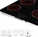 Płyta ceramiczna kuchenna 4 palnikowa 6000 W Płyta ceramiczna kuchenna 4 palnikowa 6000 W