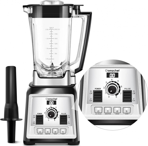 Blender kielichowy ręczny przenośny AMZCHEF Blender kielichowy ręczny przenośny AMZCHEF