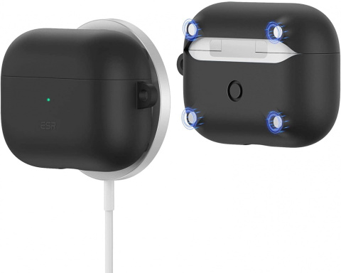 ETUI CASE SILIKONOWE AIRPODS PRO1 HACZYK ZAWIESZKA