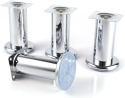 NÓŻKA STOPKA MEBLOWA REGULOWANA CHROM WYSOKOŚĆ 120MM NÓŻKA STOPKA MEBLOWA REGULOWANA CHROM WYSOKOŚĆ 120MM