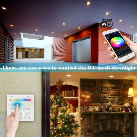 REFLEKTORKI LED DO ZABUDOWY 10szt SMART RGBW+CCT REFLEKTORKI LED DO ZABUDOWY 10szt SMART RGBW+CCT