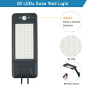 LAMPA SOLARNA LED Z CZUJNIKIEM RUCHU I ZMIERZCHU LAMPA SOLARNA LED Z CZUJNIKIEM RUCHU I ZMIERZCHU
