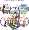 Odchudzające Hula Hoop 100 cm masażer z wypustkami Odchudzające Hula Hoop 100 cm masażer z wypustkami
