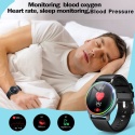 SMARTWATCH ZEGAREK MĘSKI ROZMOWY PULS PL