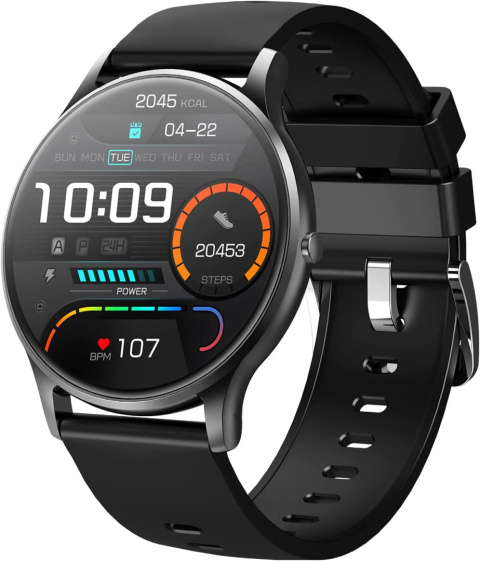 SMARTWATCH ZEGAREK MĘSKI PULS PL