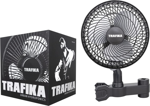 Wentylator z klipsem mocującym 25 cm 20 W TRAFIKA