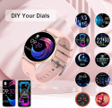 SMARTWATCH DAMSKI DLA KOBIETY PULS powiadomienia