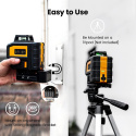 Poziomica Laserowa 360 ° Laser Krzyżowy do 60m Poziomica Laserowa 360 ° Laser Krzyżowy do 60m