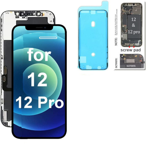 WYŚWIETLACZ LCD EKRAN Apple IPHONE 12/12 PRO 6.1' WYŚWIETLACZ LCD EKRAN Apple IPHONE 12/12 PRO 6.1'