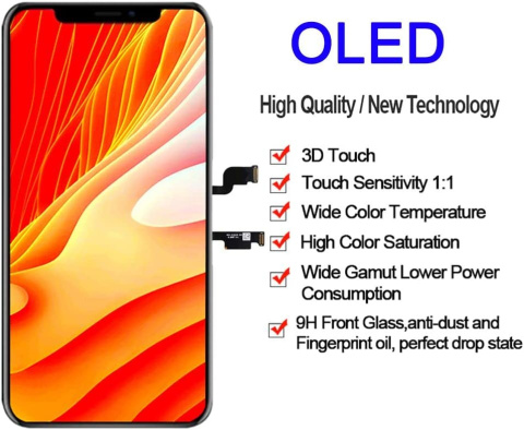 WYŚWIETLACZ OLED EKRAN Apple IPHONE XS MAX 6.5' WYŚWIETLACZ OLED EKRAN Apple IPHONE XS MAX 6.5'