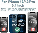 WYŚWIETLACZ LCD EKRAN Apple IPHONE 12/12 PRO 6.1' WYŚWIETLACZ LCD EKRAN Apple IPHONE 12/12 PRO 6.1'