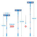 Ściągaczka do szyb wysuwana mikrofibra 158 cm