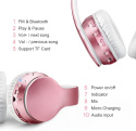 Słuchawki Bezprzewodowe Nauszne Mikrofon Radio MP3