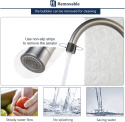 HOMELODY Kran kuchenny z 2 rodzajami strumienia HOMELODY Kran kuchenny z 2 rodzajami strumienia