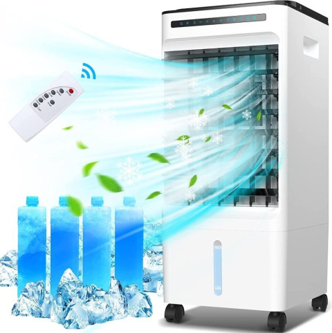 Mobilny klimator klimatyzer 5 L chłodzi nawilża Mobilny klimator klimatyzer 5 L chłodzi nawilża