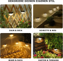 Lampa solarna kinkiet z czujnikiem zmierzchu 8szt. Lampa solarna kinkiet z czujnikiem zmierzchu 8szt.