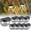 Lampa solarna kinkiet z czujnikiem zmierzchu 8szt. Lampa solarna kinkiet z czujnikiem zmierzchu 8szt.
