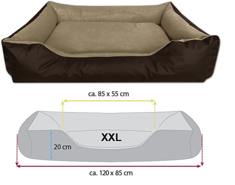 Legowisko XXL posłanie, poducha dla psa BedDog Legowisko XXL posłanie, poducha dla psa BedDog