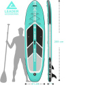 DESKA SUP POMPOWANA 269 CM + AKCESORIA