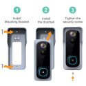 WIDEODOMOFON WiFi Domofon IP Kamera Dzwonek ZESTAW WIDEODOMOFON WiFi Domofon IP Kamera Dzwonek ZESTAW