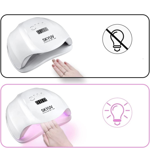 Lampa do Paznokci żeli hybryd UV LED 54W Lampa do Paznokci żeli hybryd UV LED 54W