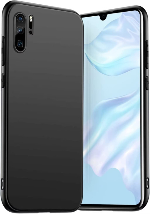 Etui silikonowe czarne do Huawei P30 PRO Etui silikonowe czarne do Huawei P30 PRO