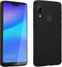 Etui silikonowe czarne do Huawei P20 LITE