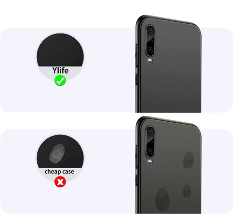 Etui silikonowe czarne do Huawei P30 Etui silikonowe czarne do Huawei P30