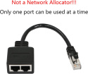 Rozgałęziacz gniazd RJ45 CERRXIAN Rozgałęziacz gniazd RJ45 CERRXIAN