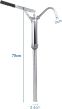 Dźwignia ręczna pompa do wymiany oleju Pompa beczkowa