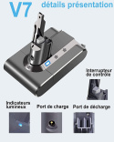 AKUMULATOR BATERIA DO DYSON V7 SV11 21.6V 4000mAh