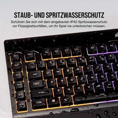 Klawiatura mechaniczna Corsair K55 Gaming RGB Klawiatura mechaniczna Corsair K55 Gaming RGB