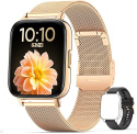 SMARTWATCH ELEGANCKI ZEGAREK DAMSKI ZŁOTY IP67 WODOODPORNY CIŚNIENIE SPORT SMARTWATCH ELEGANCKI ZEGAREK DAMSKI ZŁOTY IP67 WODOODPORNY CIŚNIENIE SPORT