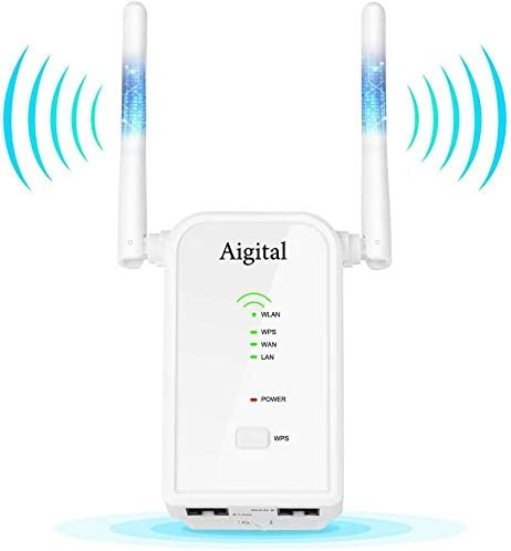 WZMACNIACZ Sygnału WiFi biały