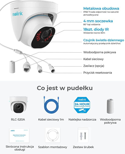 KAMERA ZEWNĘTRZNA DO MONITORINGU KAMERA ZEWNĘTRZNA DO MONITORINGU