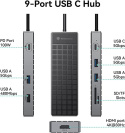 ADAPTER HUB 9w1 USB-C HDMI