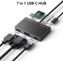 Adapter Hub 7w1 USB-C HDMI 4K SD Adapter Hub 7w1 USB-C HDMI 4K SD