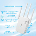 WZMACNIACZ SYGNAŁU Wi-Fi MOCNY Repeater WZMACNIACZ SYGNAŁU Wi-Fi MOCNY Repeater