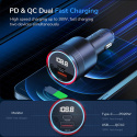 Transmiter FM Zestaw głośnomówiący BT QC3.0 USB C Transmiter FM Zestaw głośnomówiący BT QC3.0 USB C